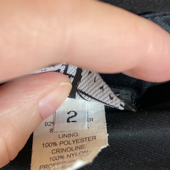 🌞Niki by Niki Livas Black Ruched Halter Top with Blue Metallic Midi Dress - Picture 3 of 11